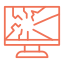 broken screen